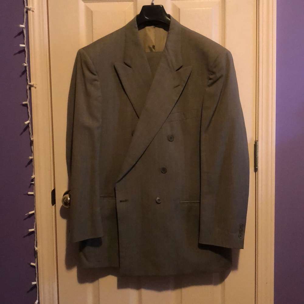 Mens light brown suit